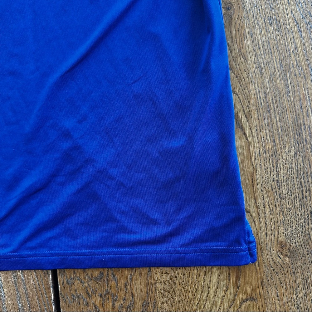 Polo by Ralph Lauren Blue Short-Sleeve Performance Polo Red Logo Boys Size M - Picture 6 of 16